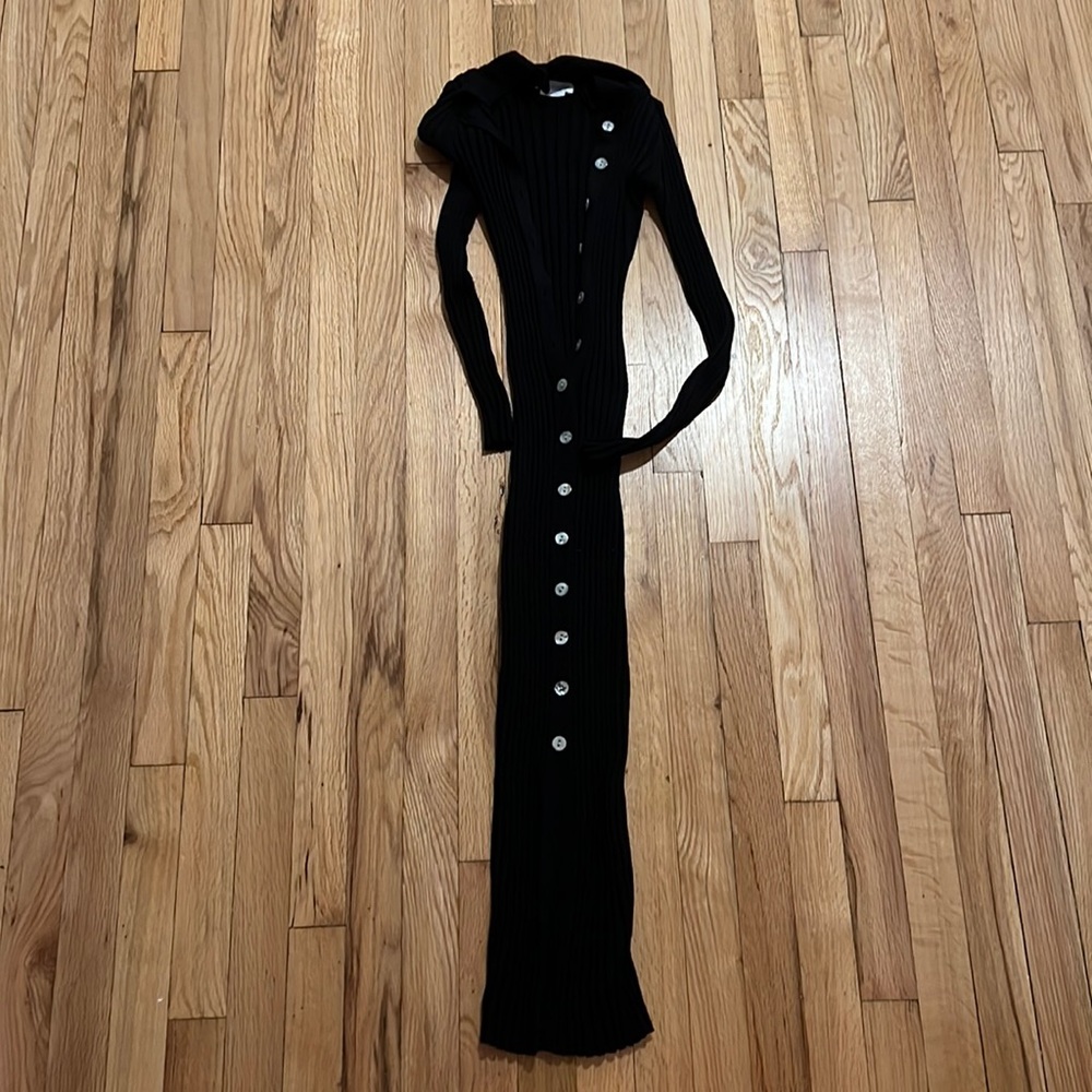 Lovers and Friends Knit Button Up dress